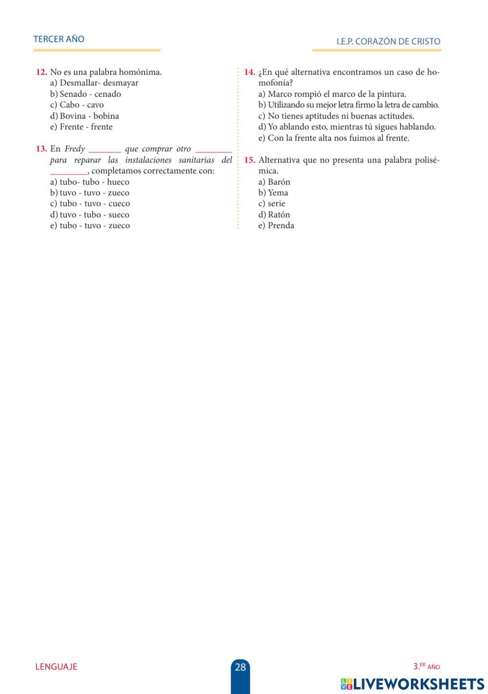 Relaciones semánticas