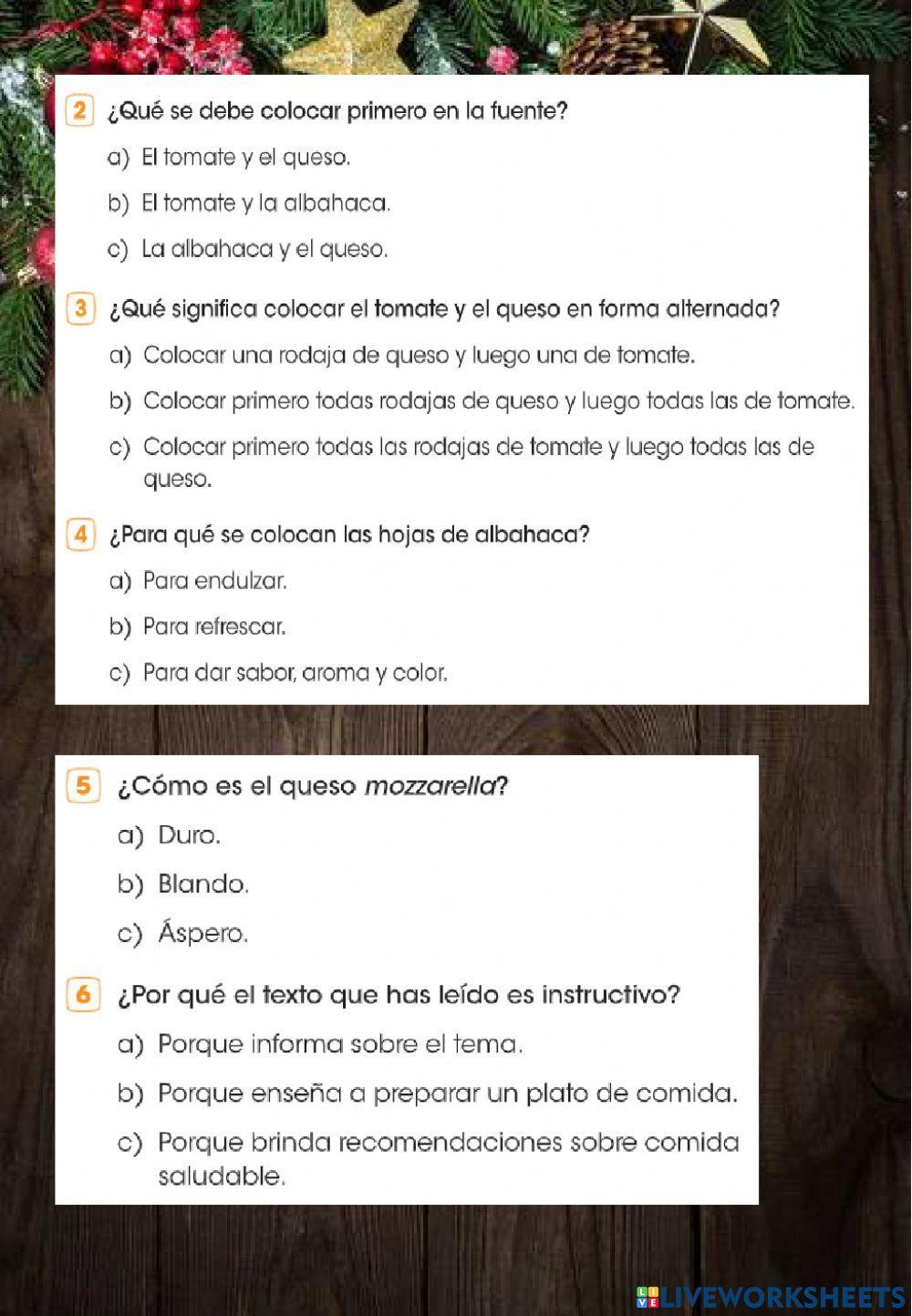 Comprensión lectora