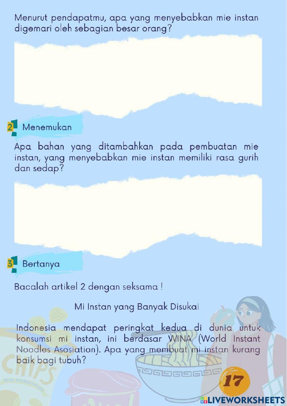 Dampak Penggunaan Zat Aditif