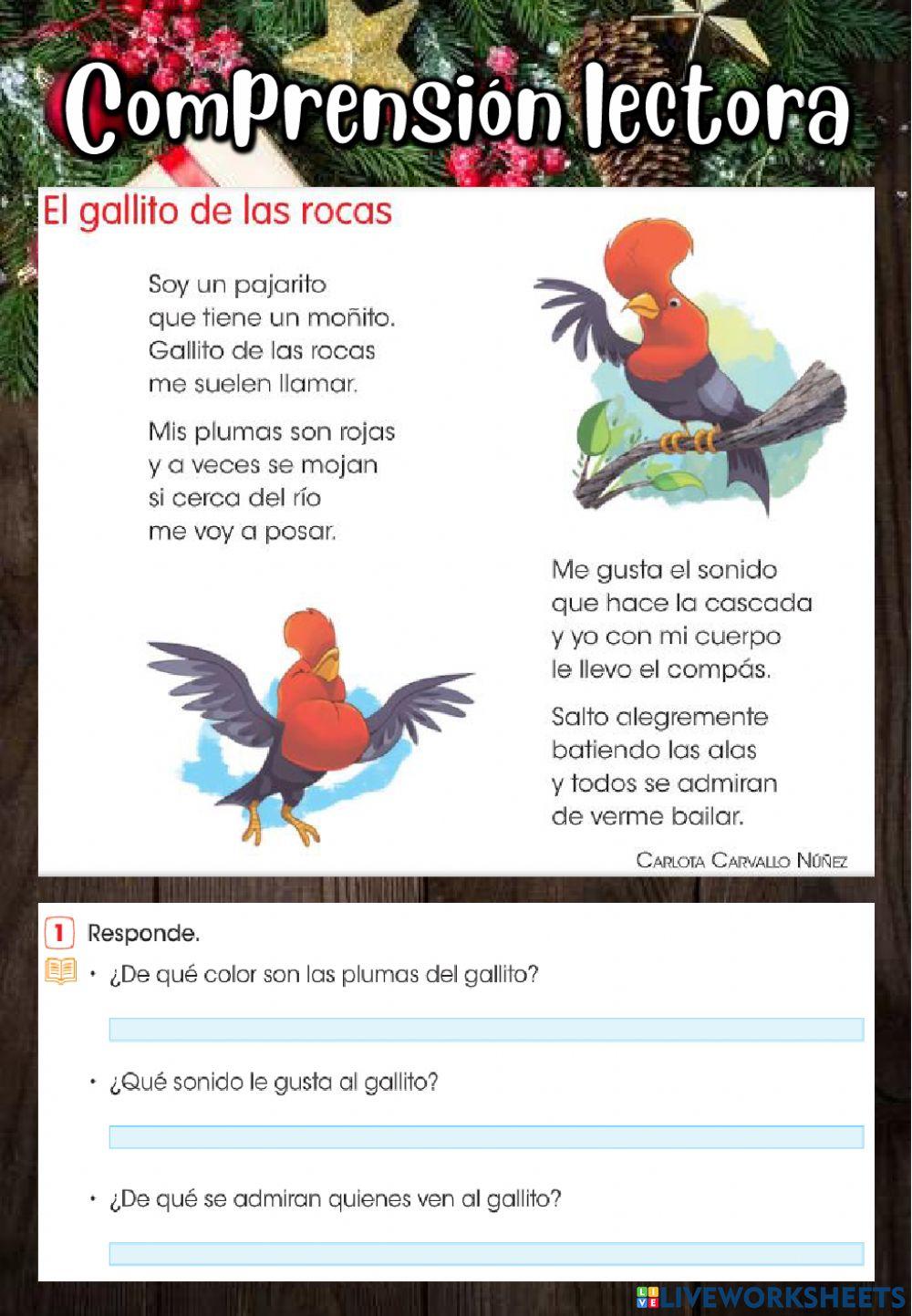 Comprensión lectora