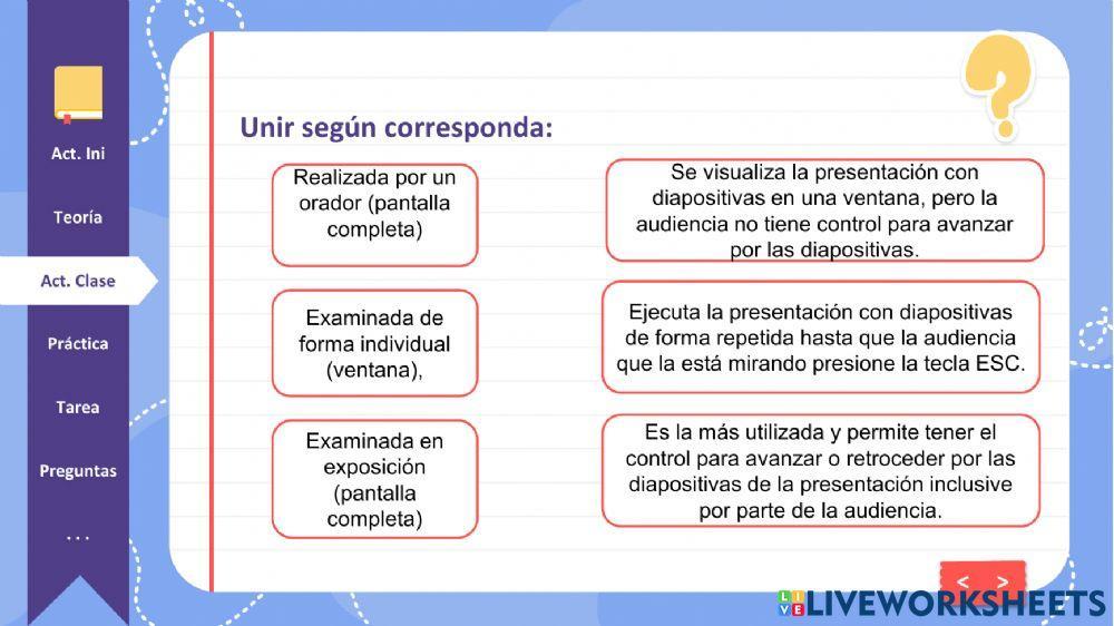 Actividad en clase Computación Noveno