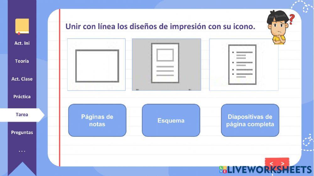 Actividad en clase Computación Noveno