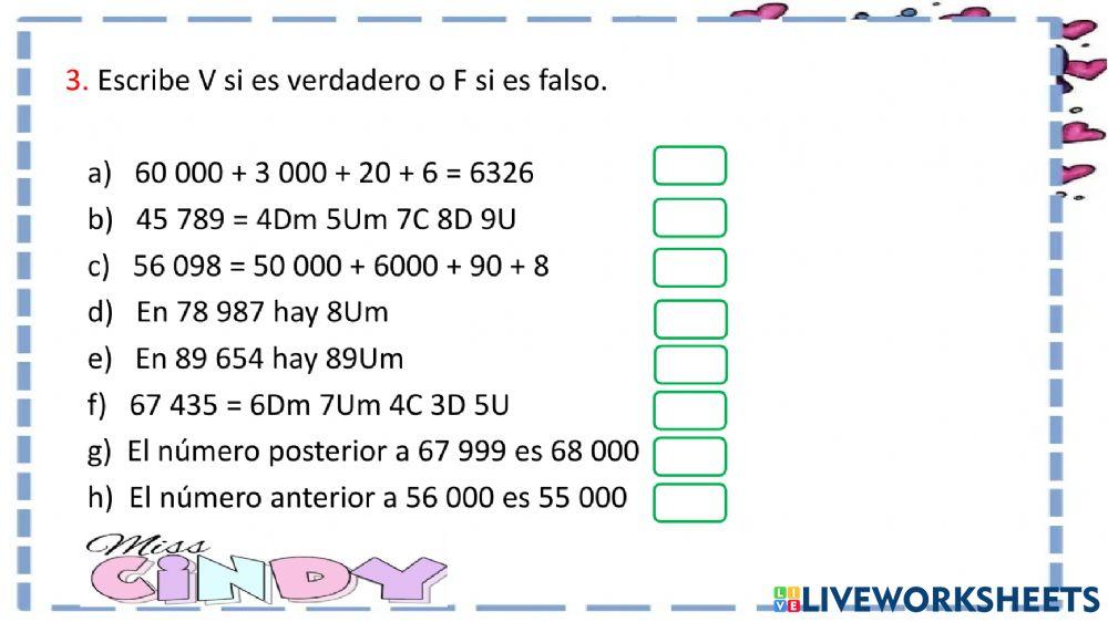 Notación de números