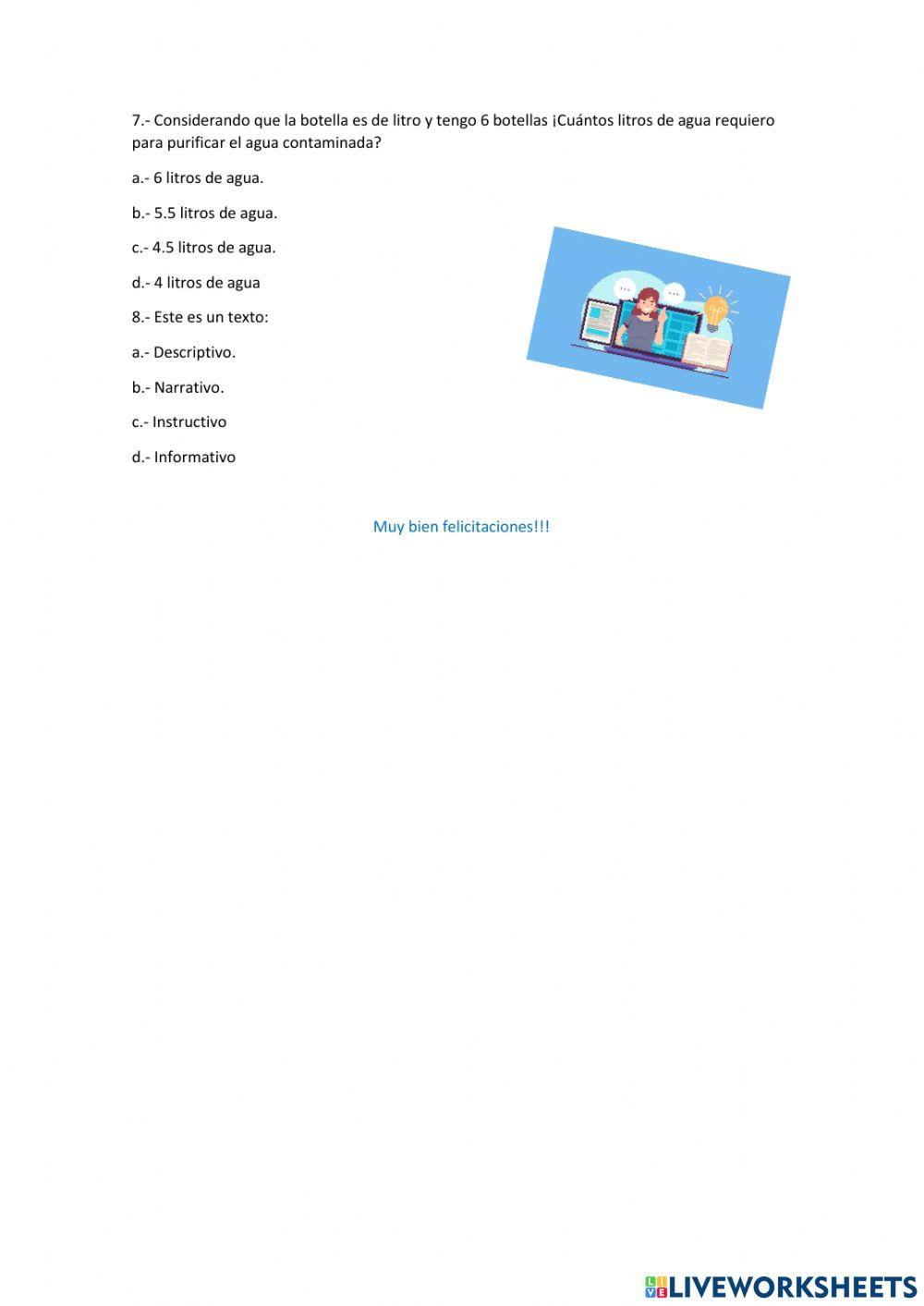 Leemos textos instructivos