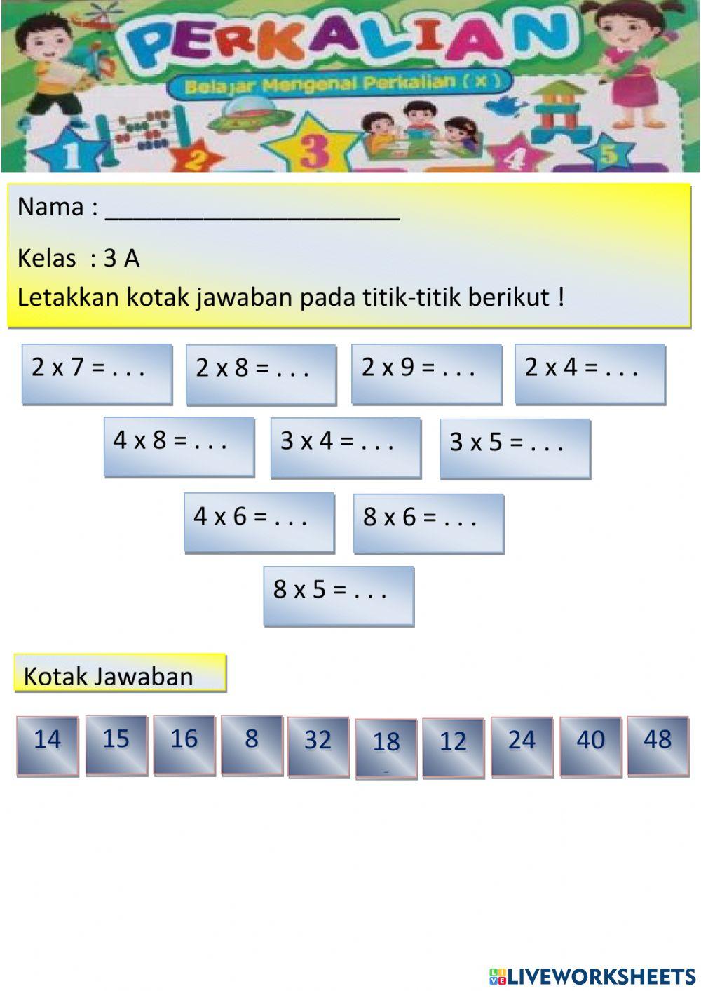 Soal perkalian