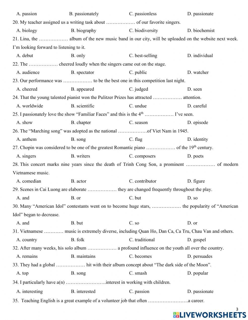 ĐỀ CƯƠNG ÔN TẬP HK 1 - ANH 10 (Phần 1)