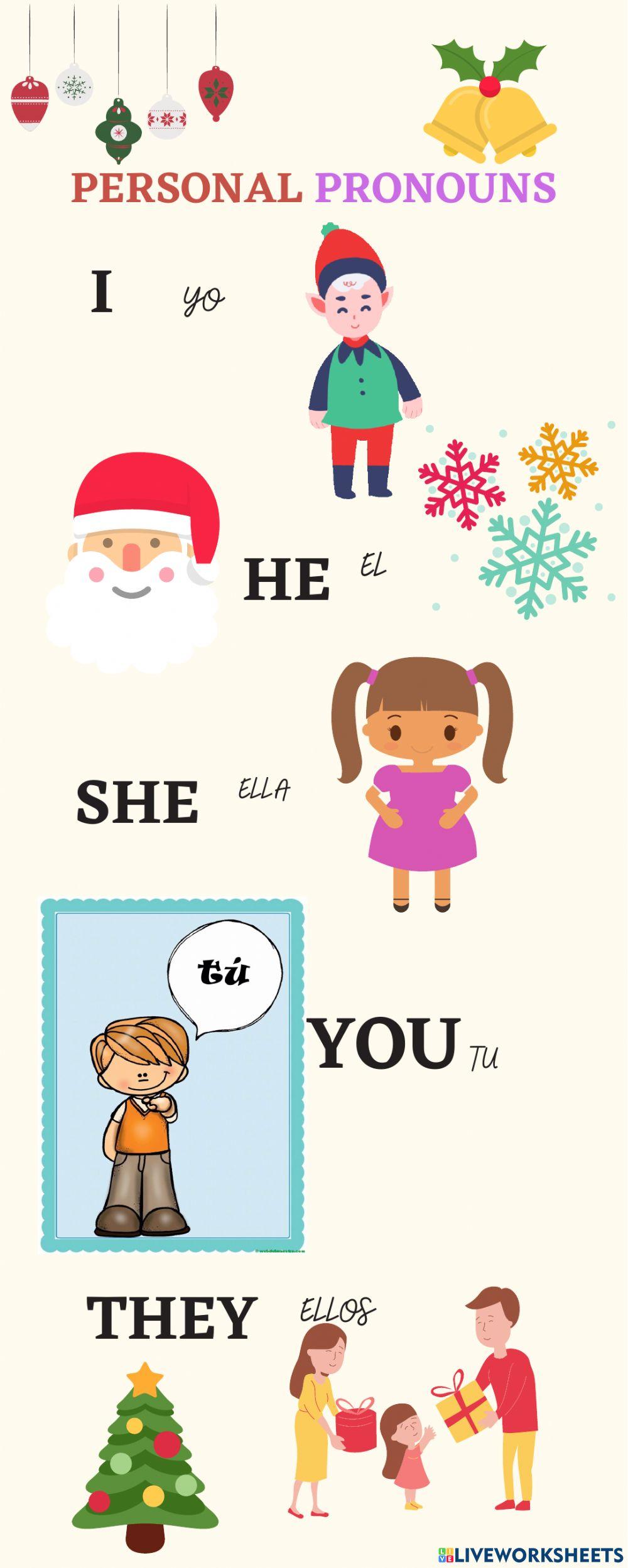 Personal pronouns