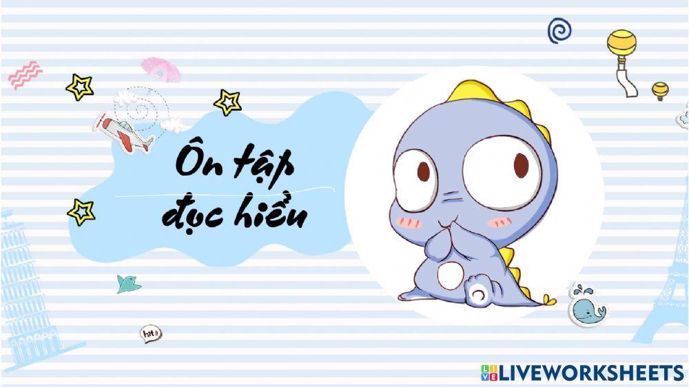 Ôn tập đọc hiểu cuối HKI