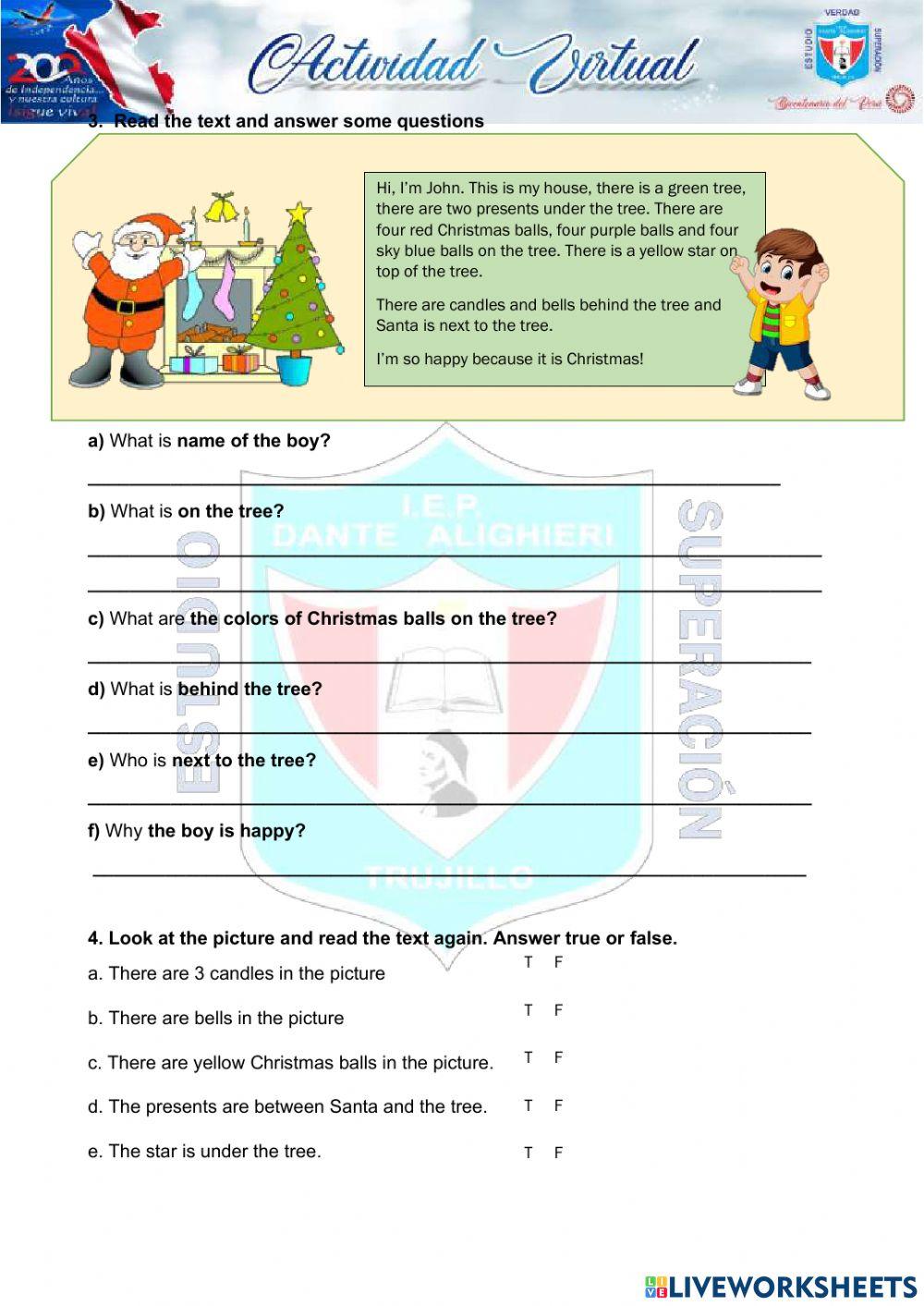 Celebrating christmas