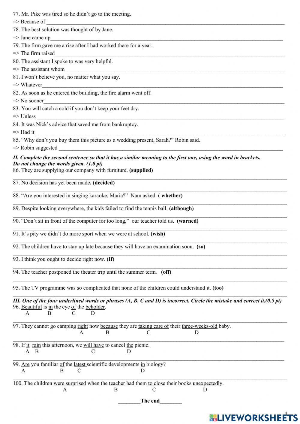 E9 - Đề ĐK AMS 2016 - 2017 (Part 2)