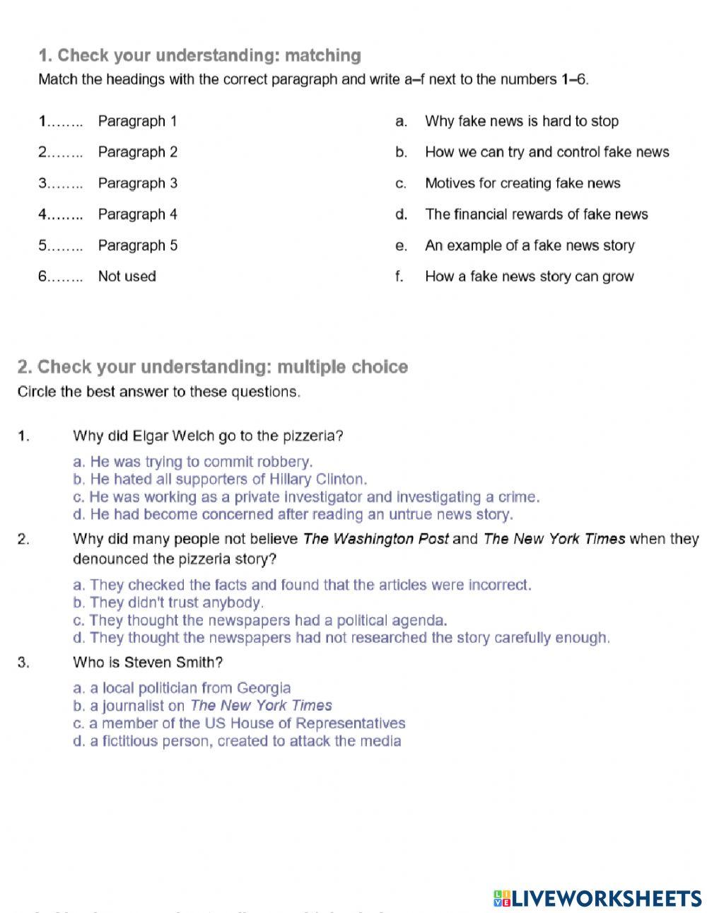 Reading Practice YL13