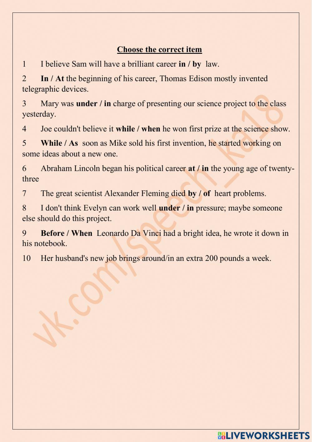 Spotlight 8 Progress check 3