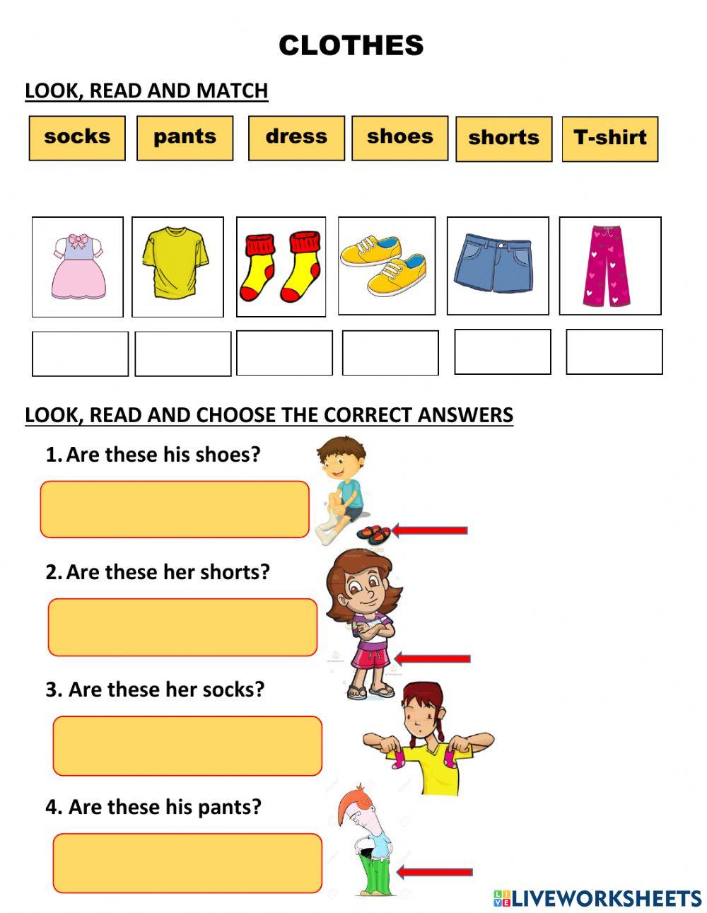 CLOTHES- Are these his- her...?