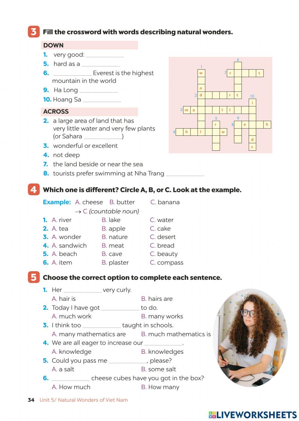 E6 - UNIT 5 - EXERCISES
