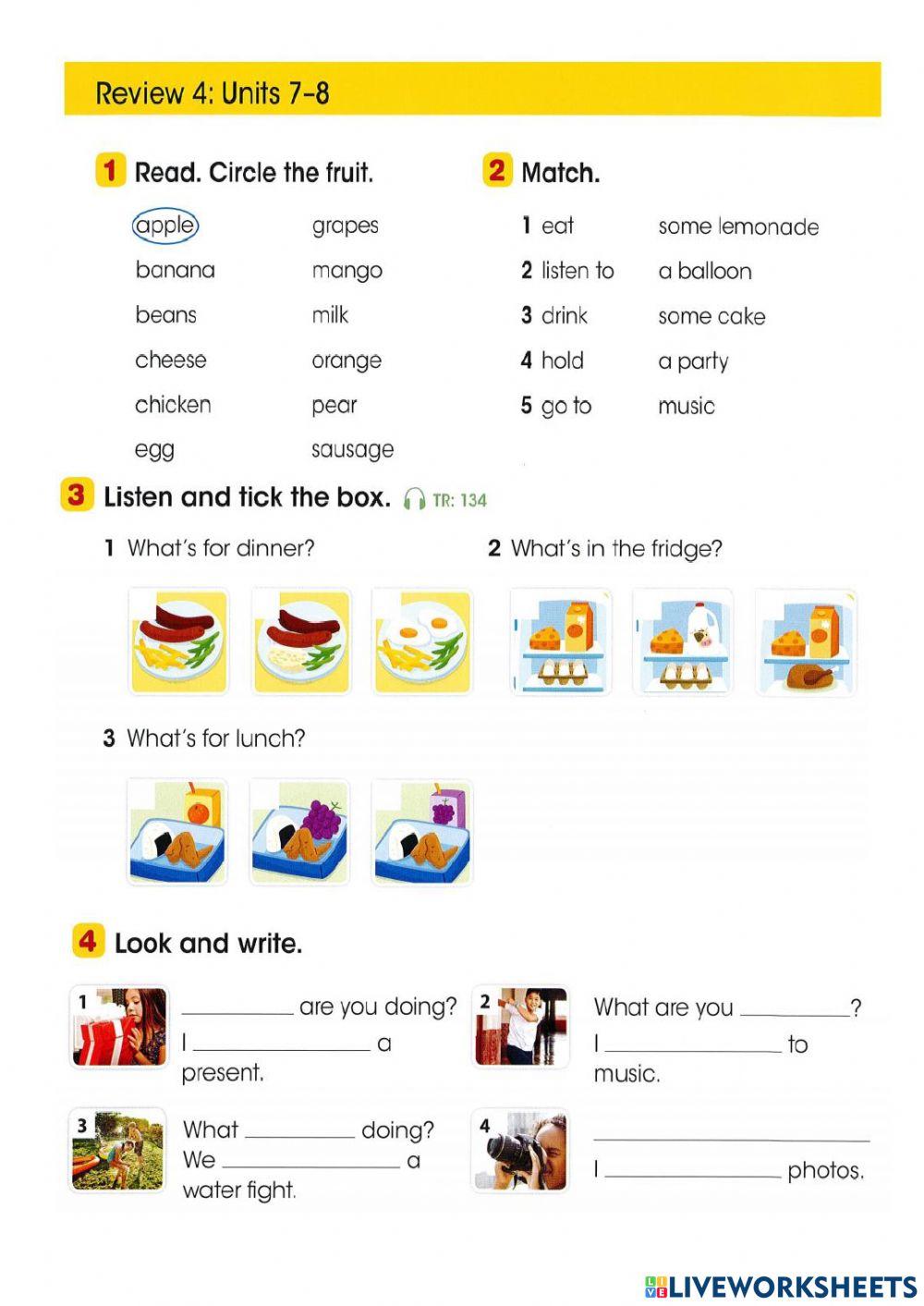 Review food and celabrate