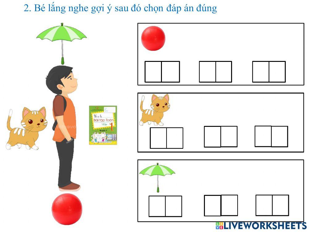 Phía trước- phía sau,phía trên- phía dưới