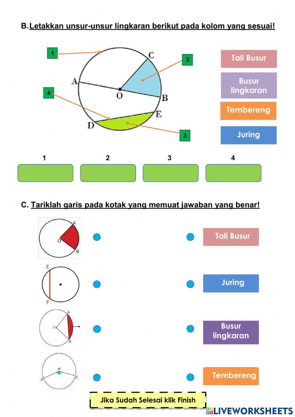Unsur-unsur Lingkaran