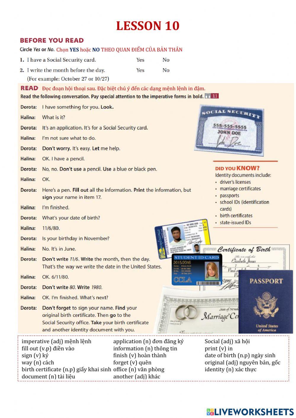 Vui9 lotrinh2 lesson 10