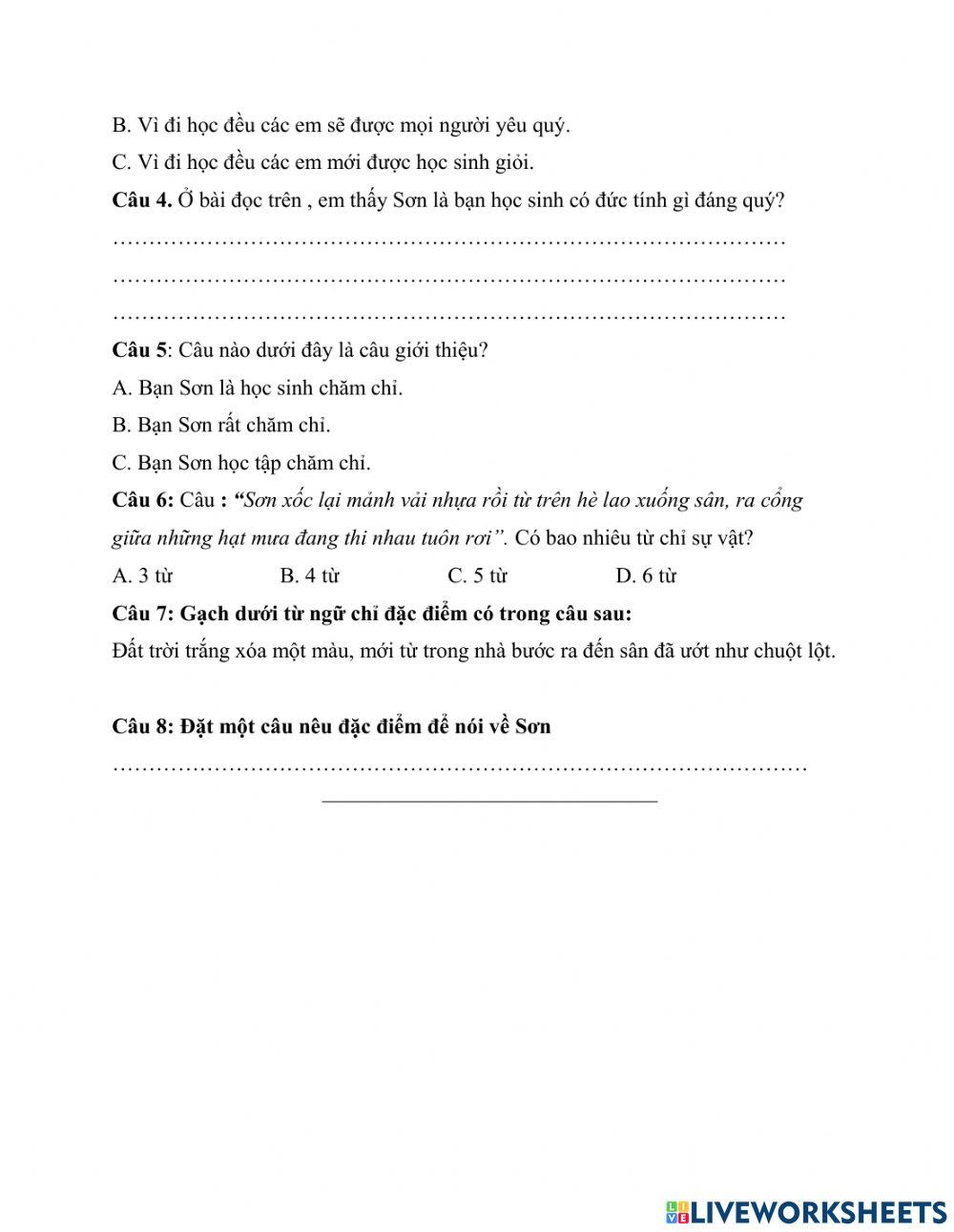 Phiếu ôn tập cuối kì 1(1)