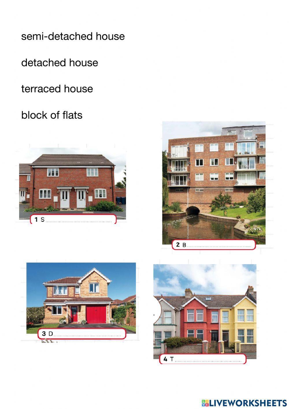 Types of house in Britain
