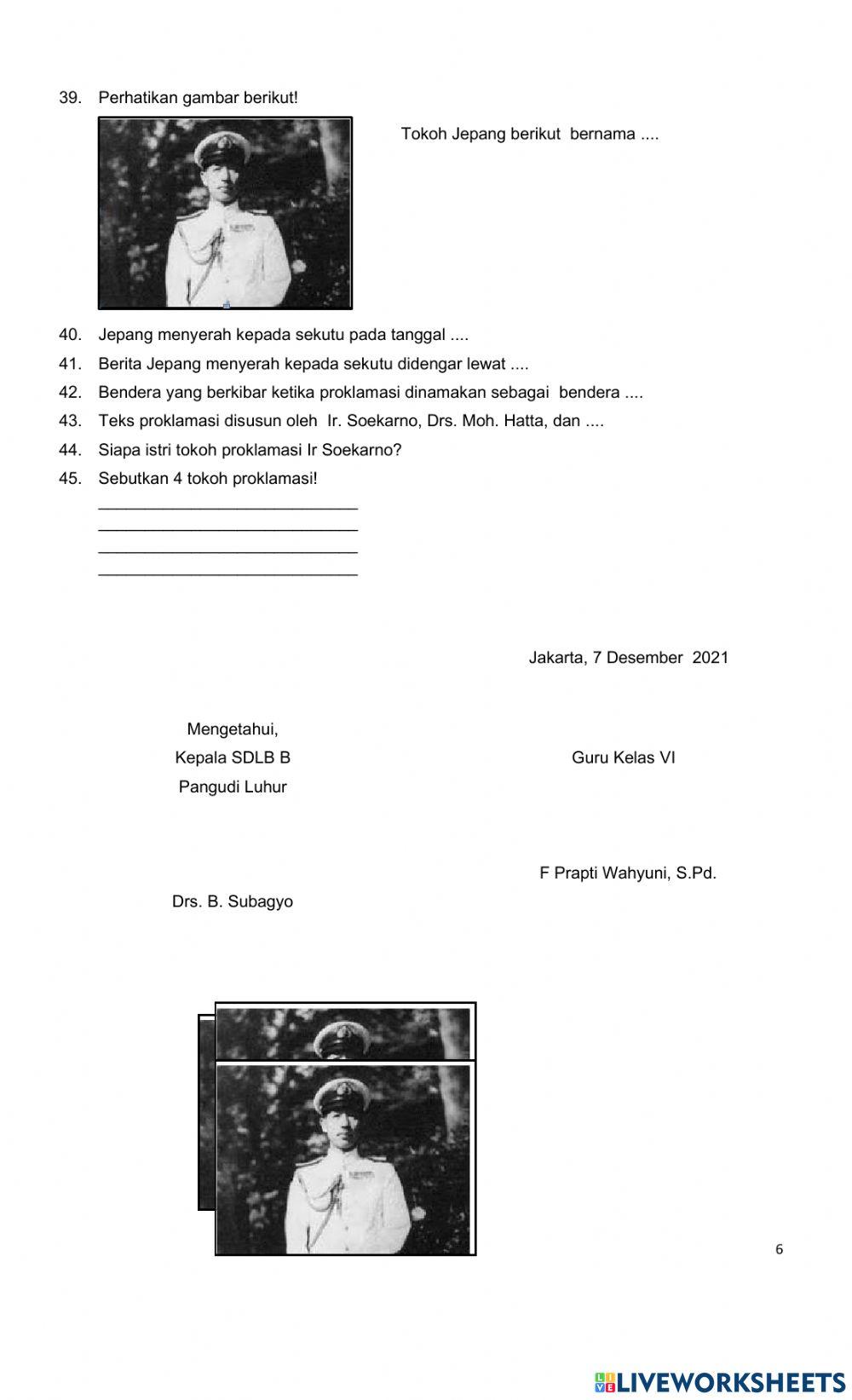 PAS IPS D6AB Selasa, 7 Desember 2021 Pukul 07.40-09.10l