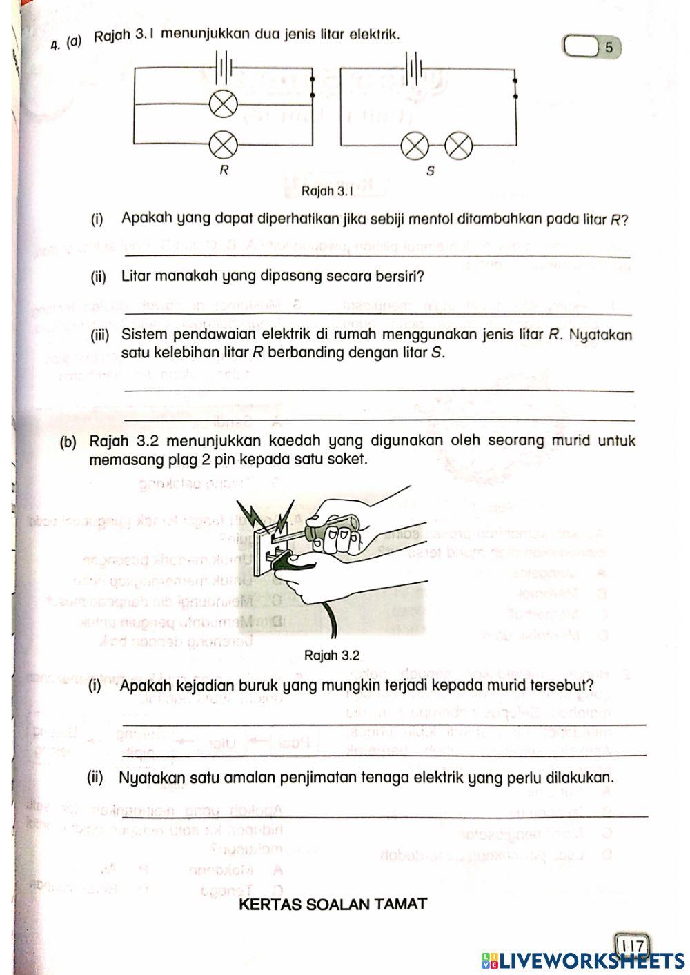 Ulangkaji Sains Tahun 5