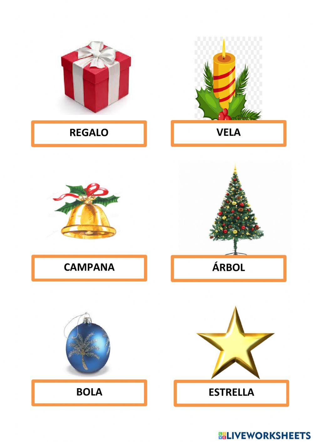 Adornos y simbolos de Navidad