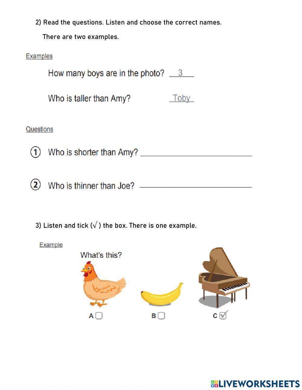 Smart Start Grade 4-theme 3 test
