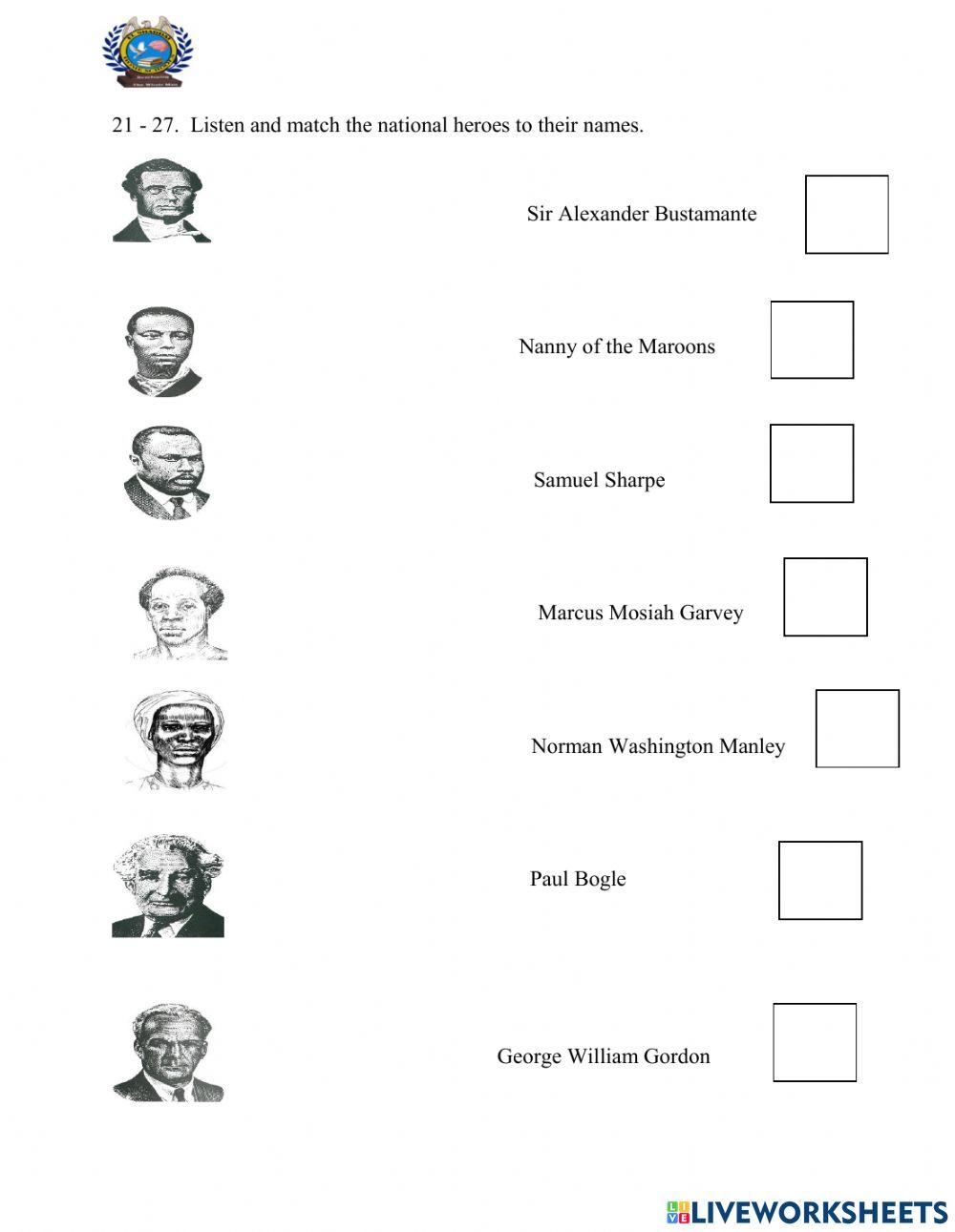 End of Term 1 Assessment