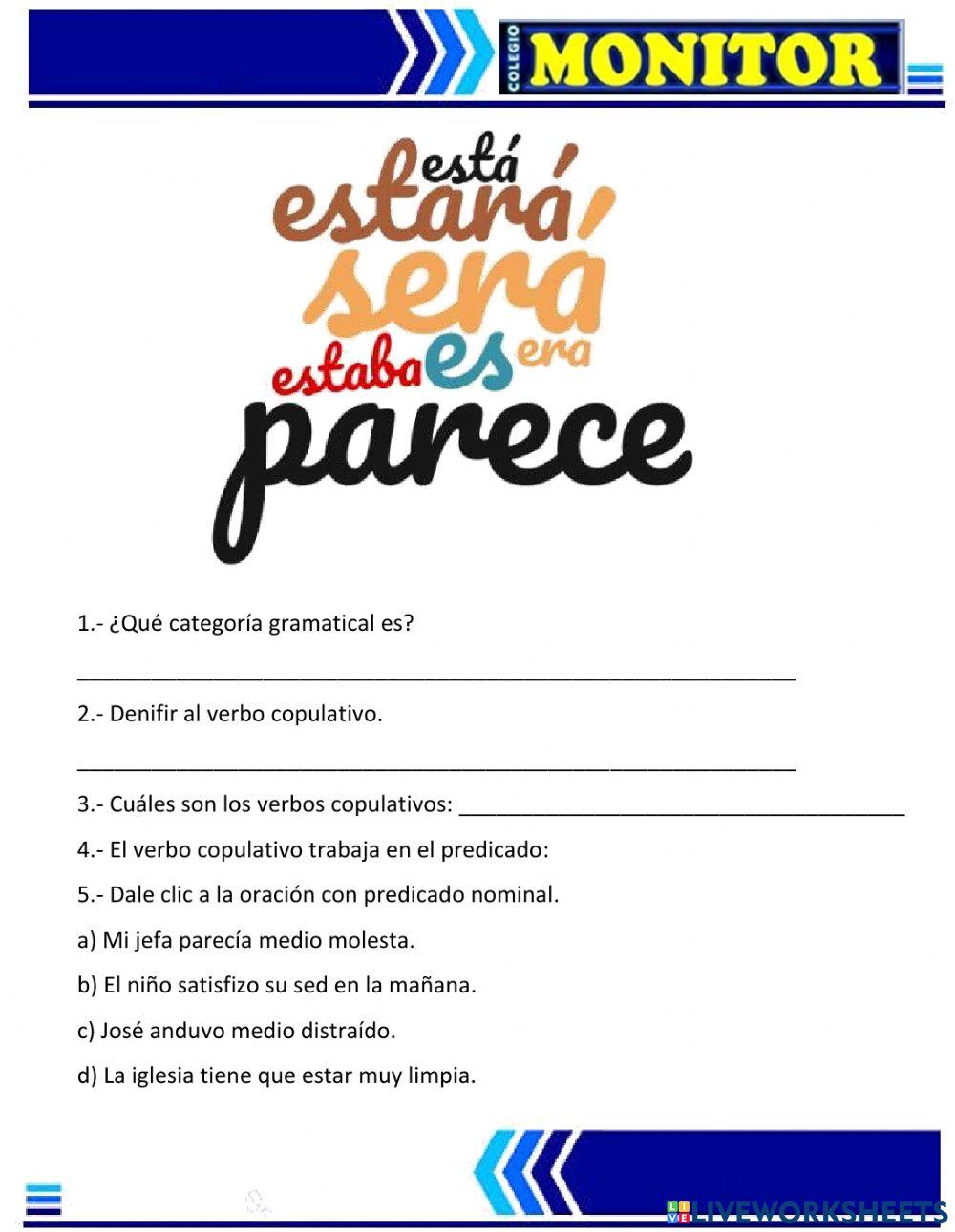 Categoías gramaticales