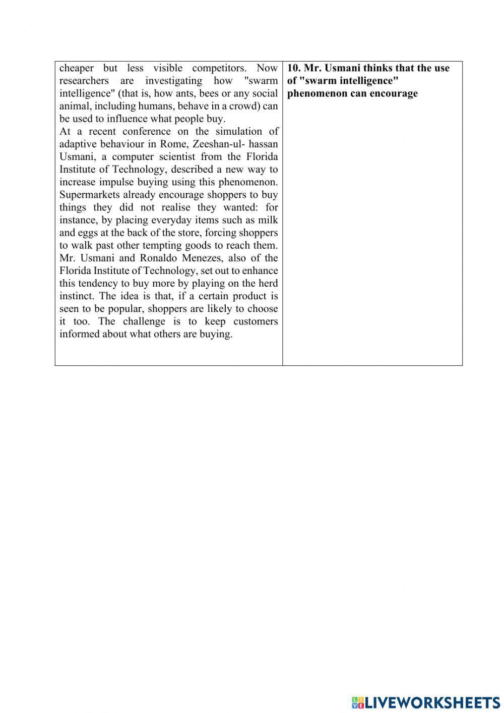 Revision for End-of-term test