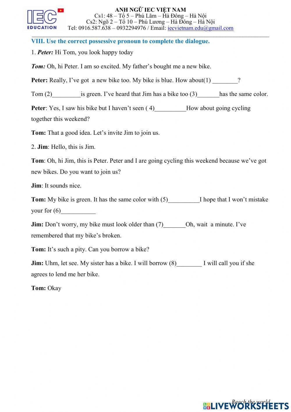 Unit 9 : Grade 6 : Cities Of The World.