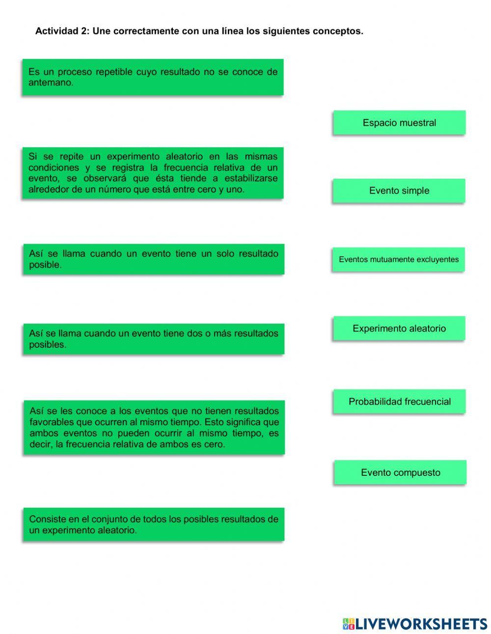 Eventos Mutuamente Excluyentes