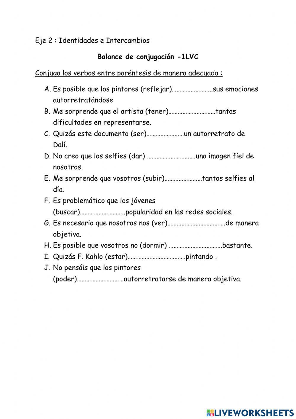 Identidades e intercambios