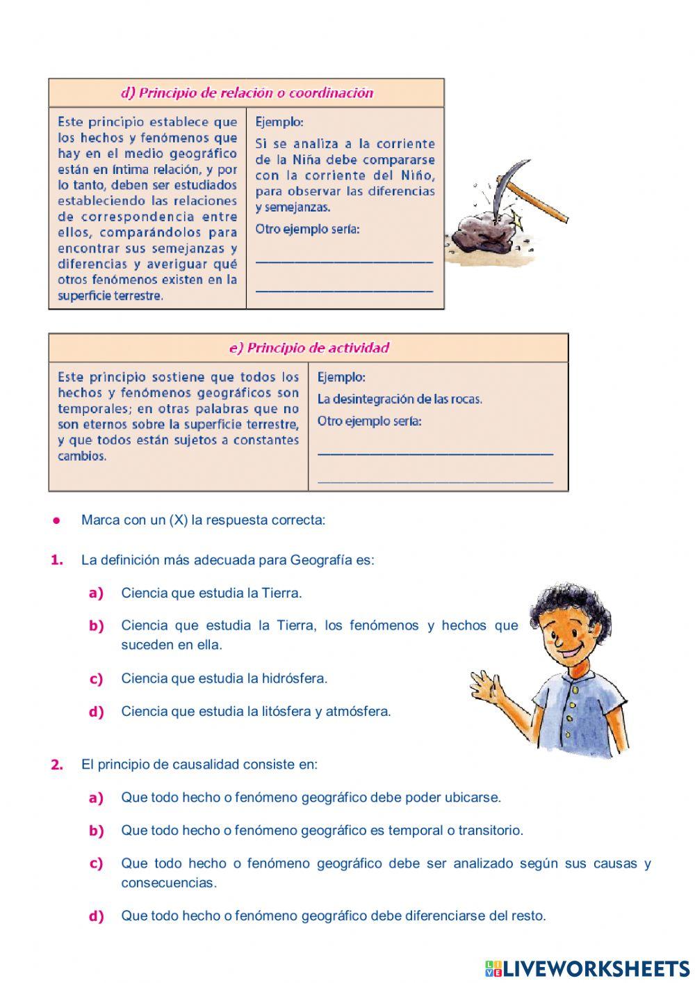 Principios geográficos