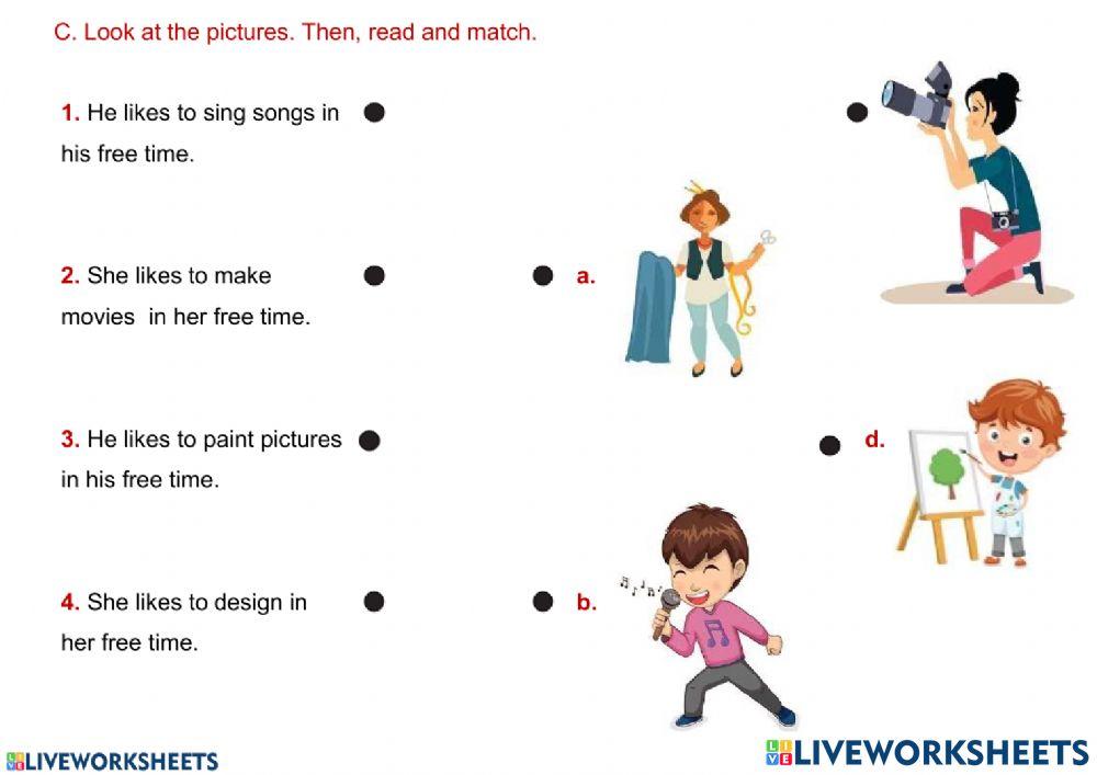 UNIT 6 LESSON 1- The arts