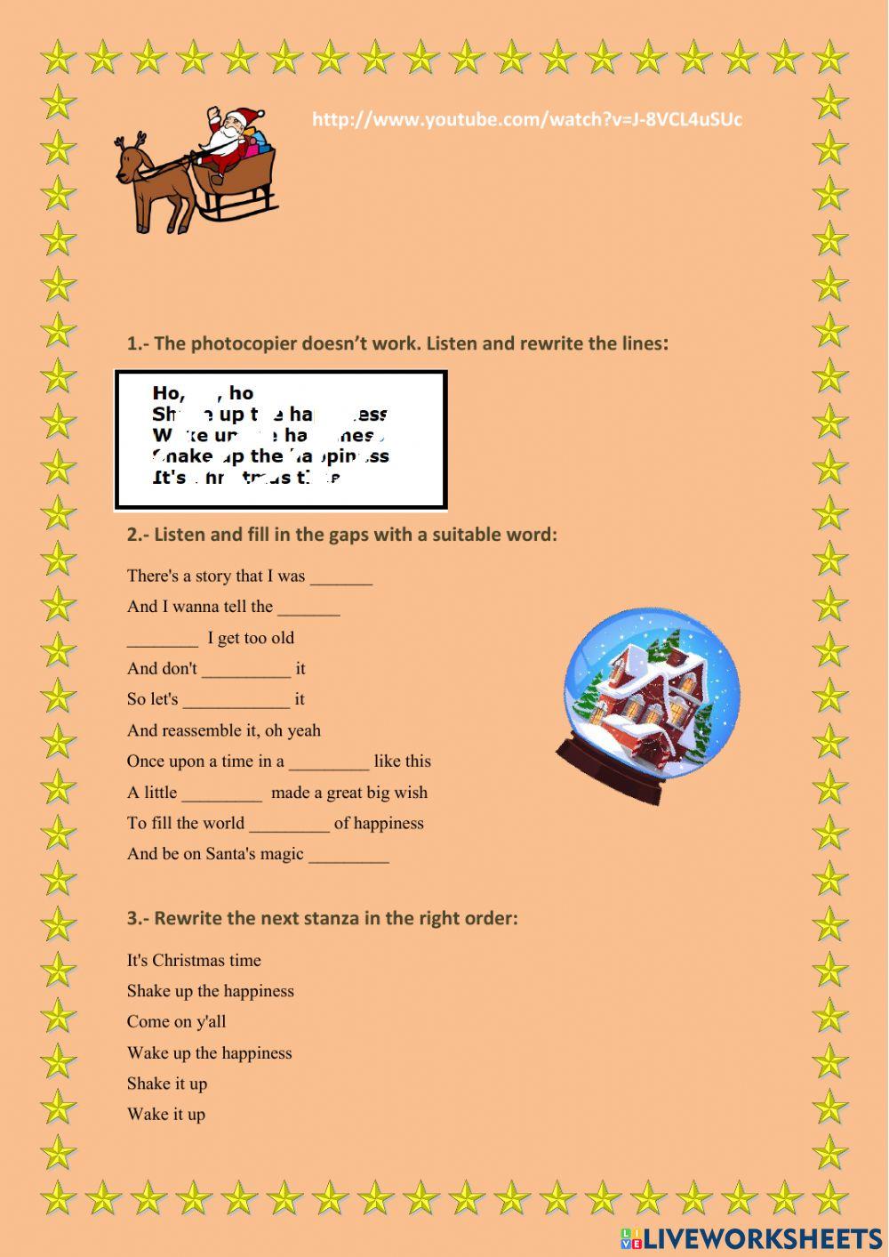 Train - shake up christmas