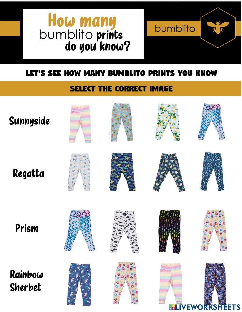 Bumblito regular prints