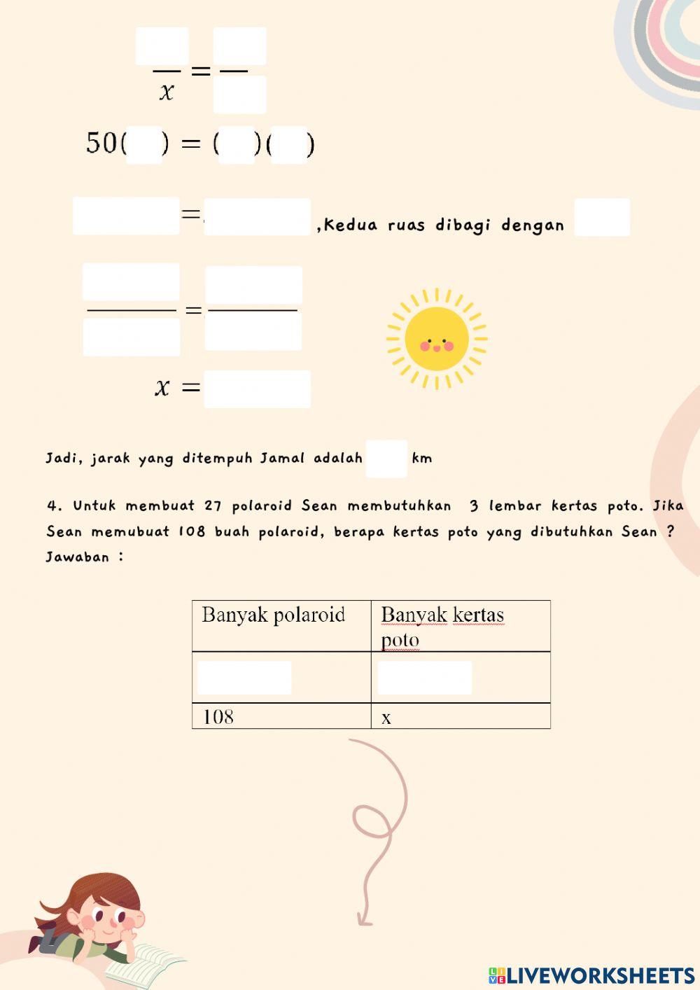 Perbandingan Senilai