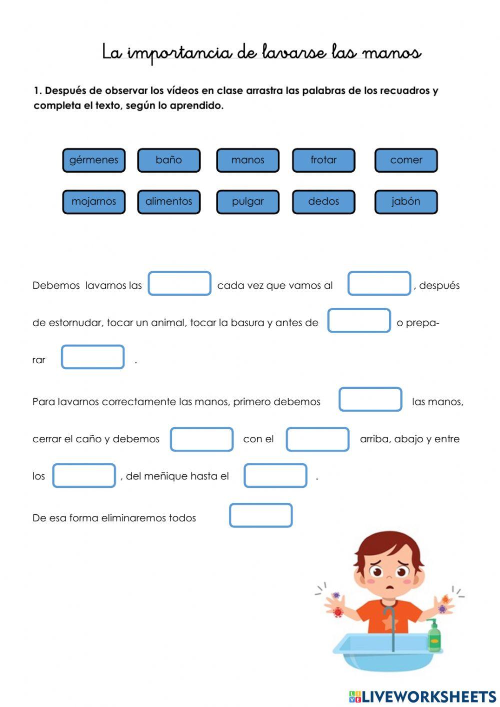 La importancia de lavarse las manos