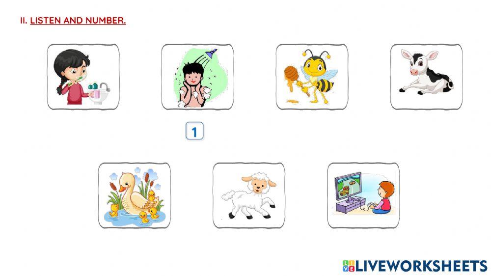 Revision worksheet 7