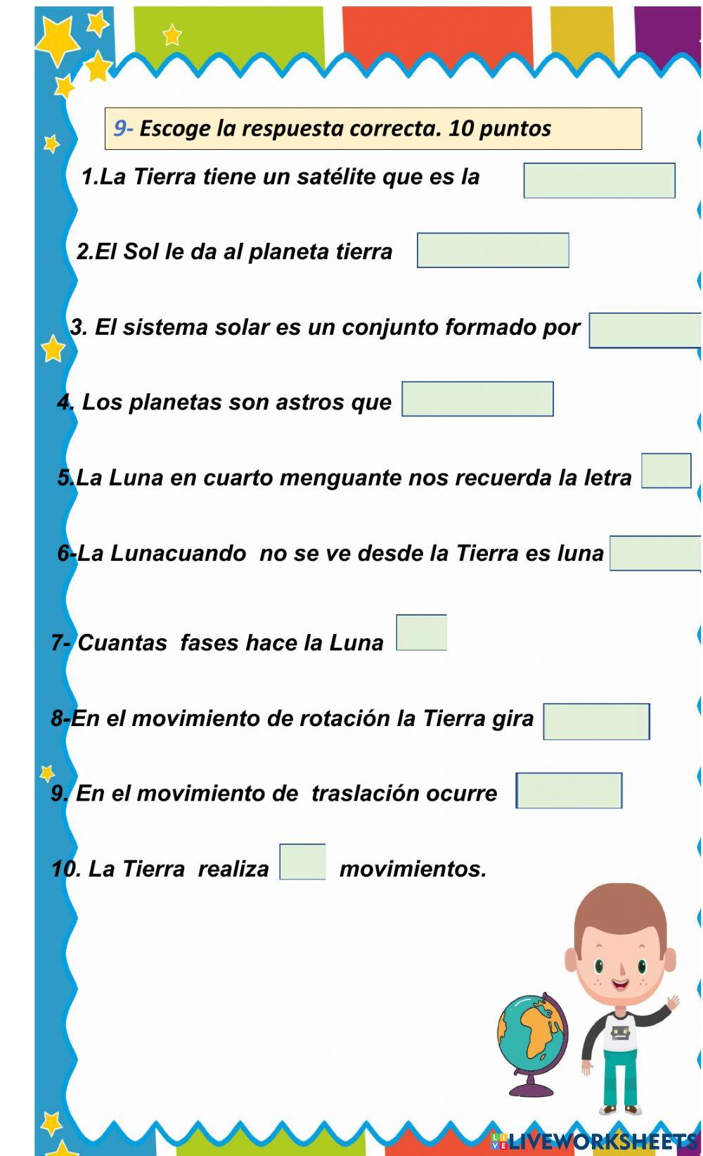 Conocimiento de III trimestre ciencias