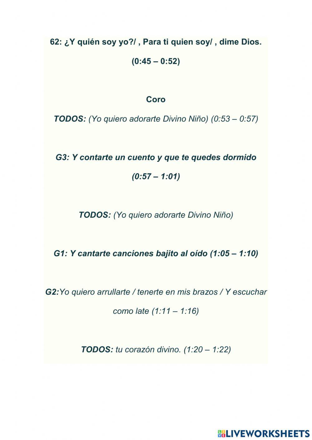 Divino Niño - Valentina López