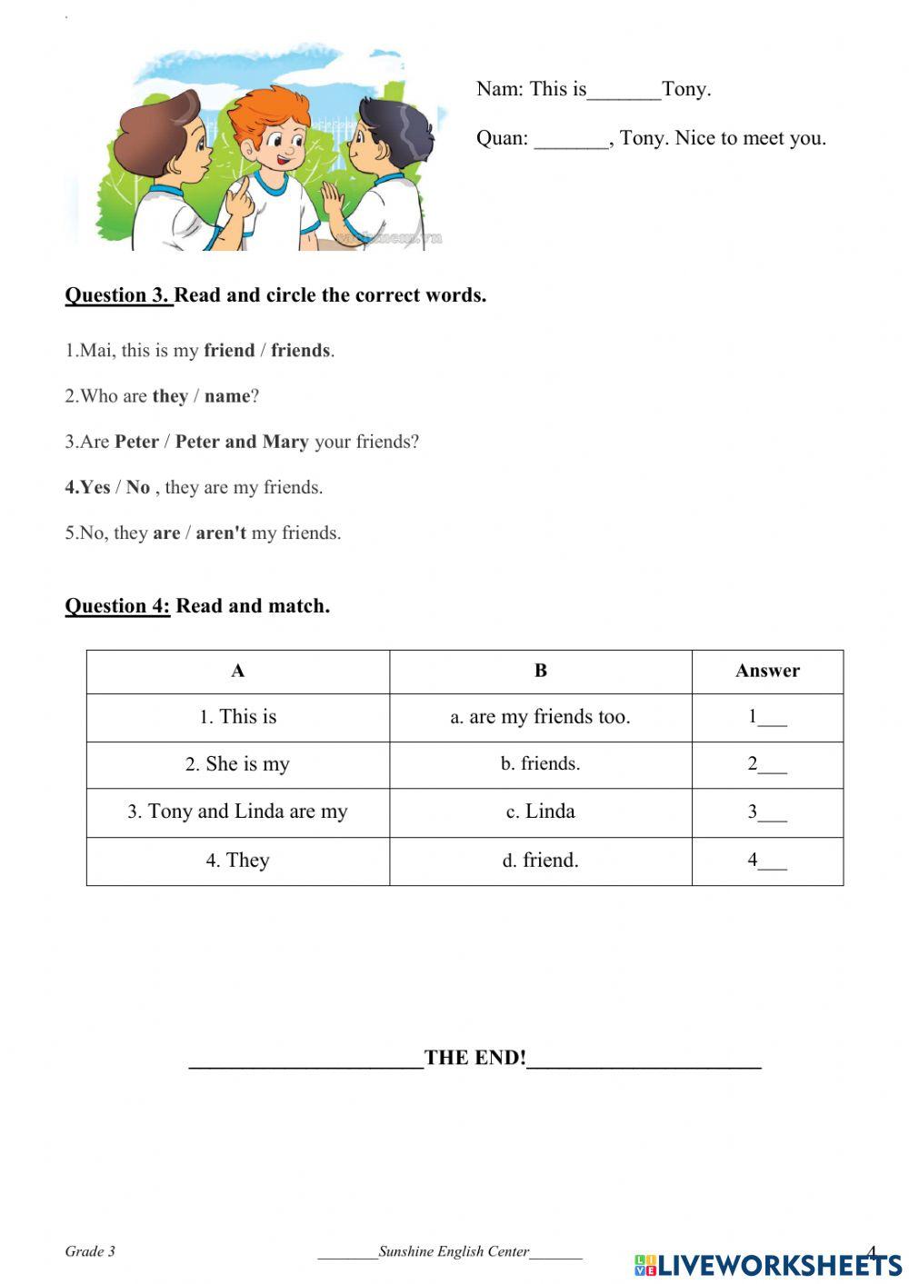 English 3 Test 10 (unit 5)