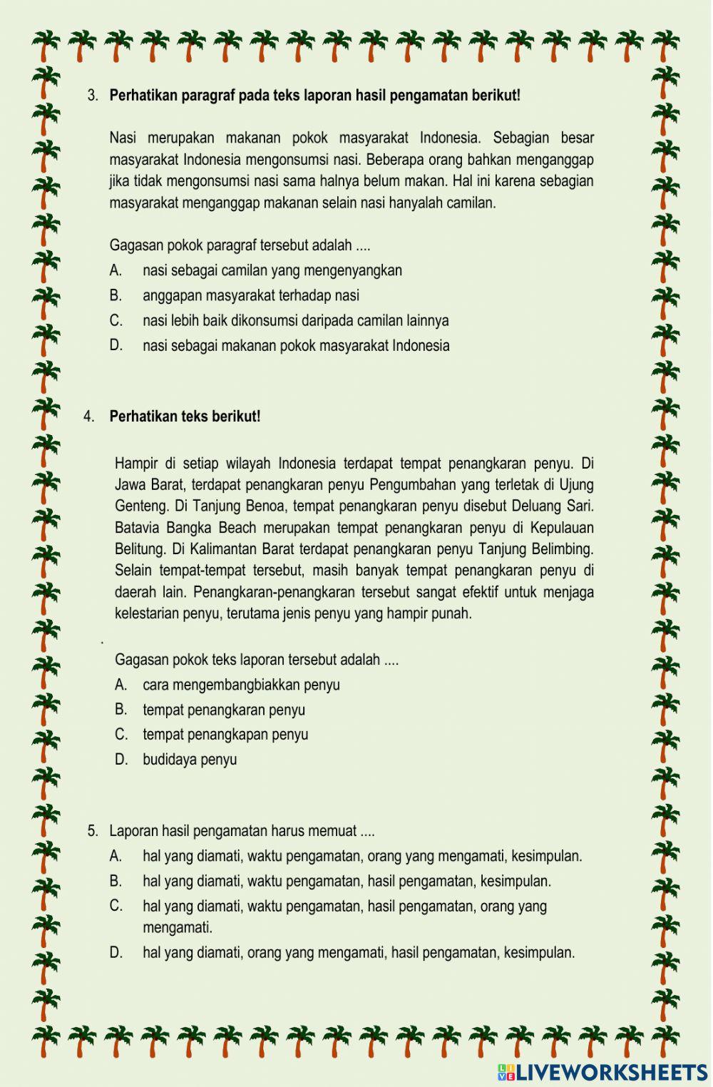 PAS 1 Kelas 6 Muatan 1 PAS 1 Kelas 6 Muatan 1