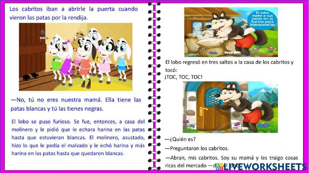 El lobo y los 7 cabritos