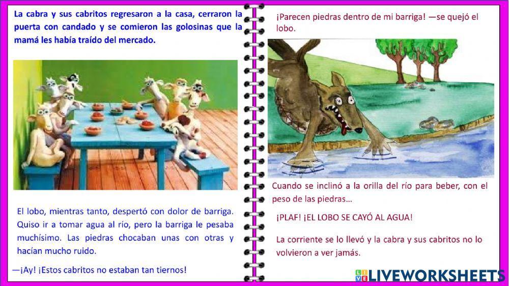 El lobo y los 7 cabritos