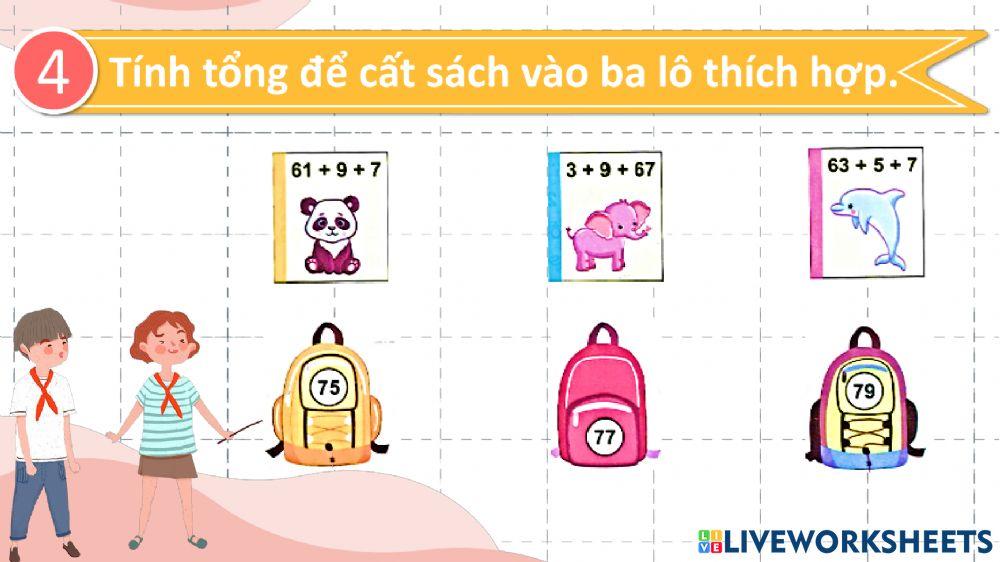 Phep cong co nho trong pham vi 100 - t2