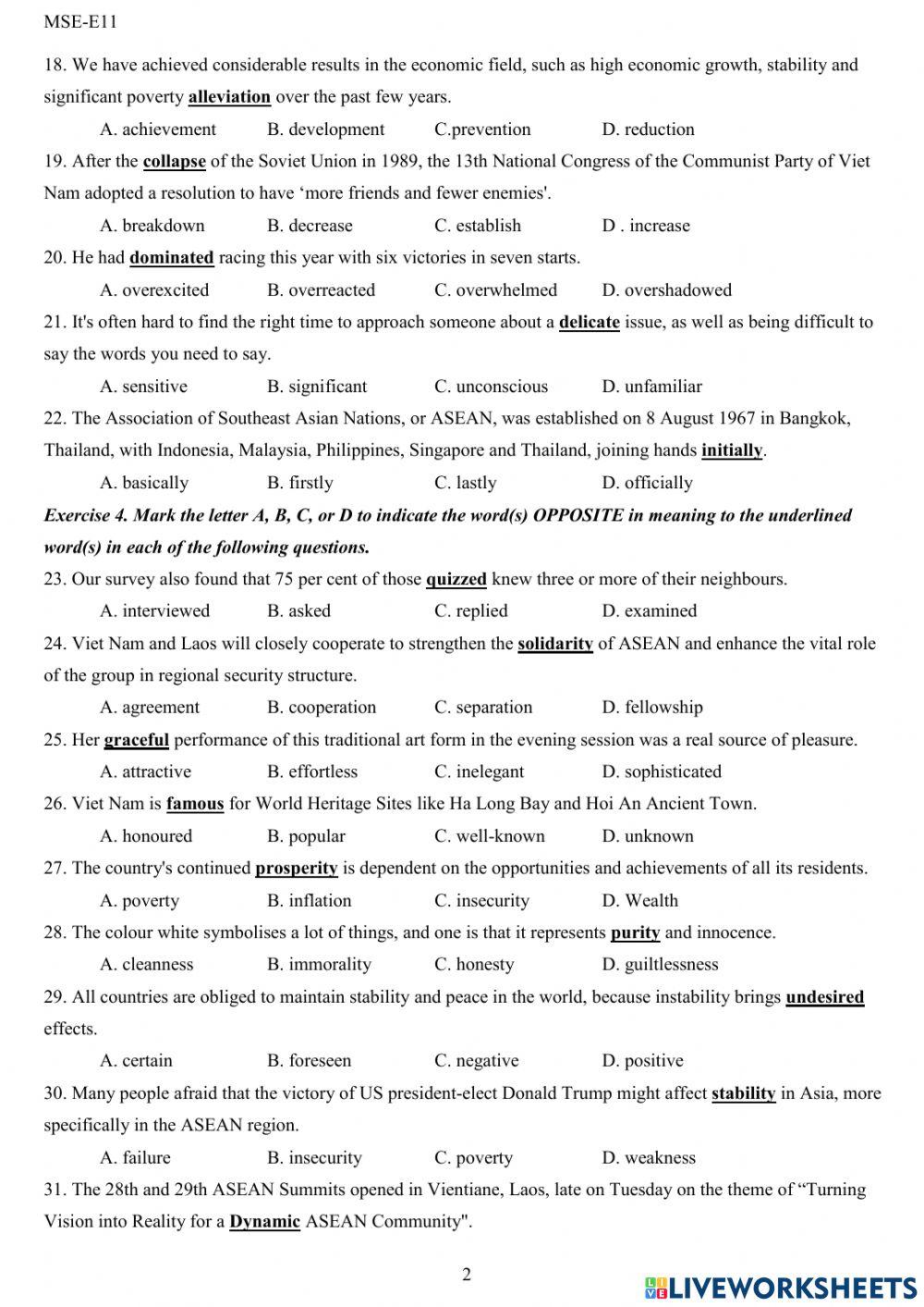 Being a part of ASEAN