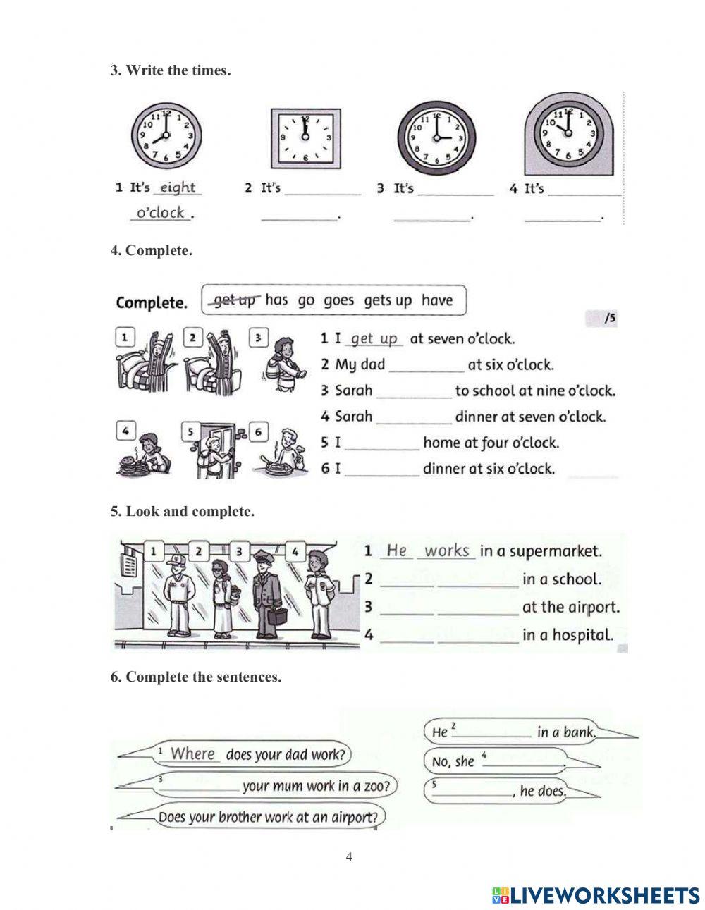 DS - Fa2 - Test 3 Writing